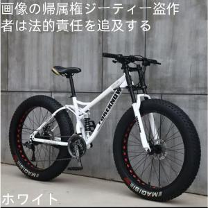 自転車MTB、ファットホイールバイク/ファット...の詳細画像2