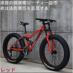 自転車MTB、ファットホイールバイク/ファット...の詳細画像5