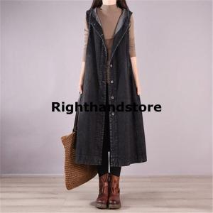 【値下げ】ジレ レディース 秋 春 ロング デ...の詳細画像3