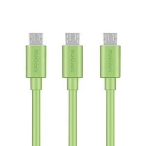 MaGeek マイクロ USB ケーブル 高速 Usb 2.0 A オス->マイクロ B 同期と充電 ケーブル Samsung, HTC