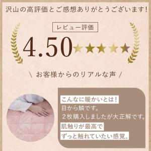 敷きパッド セミダブル あったか 冬 フランネ...の詳細画像2