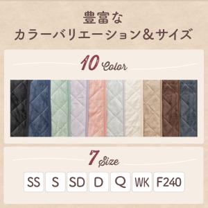 敷きパッド セミダブル あったか 冬 フランネ...の詳細画像5