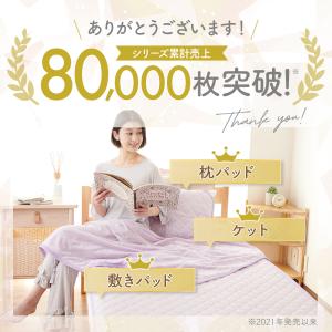 枕パッド 冷感 2枚セット リバーシブル 43...の詳細画像1