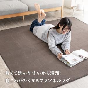ラグ 135×185cm 洗える 1.5畳 抗...の詳細画像2