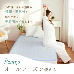 敷きパッド セミダブル 吸水速乾 抗菌防臭 4...の詳細画像5