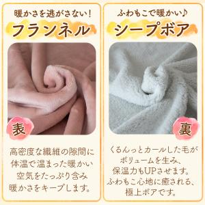 ひざ掛け 大判 おしゃれ かわいい ハーフケッ...の詳細画像3