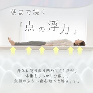 マットレス セミダブル 高反発 硬め 170N...の詳細画像2