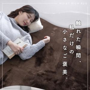 ラグ 洗える 冬 冬用 暖かい ラグマット 蓄...の詳細画像1