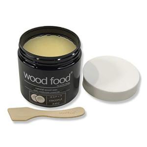 “Wood Food” 天然艶出し蜜蝋ワックス 有機ココナッツ 180ml