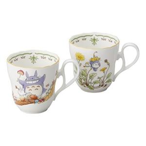 Noritake ノリタケ マグカップ  375cc となりのトトロ 電子レンジ対応 2個 ボーンチャイナ TP97855/4924