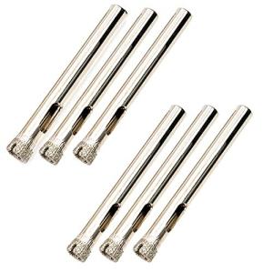 Utoolmart ガラスドリル ホールソー ドリルセット ドリルビットセット ガラス タイル用 ドリルビット ホールソーセット コアビット ガラス