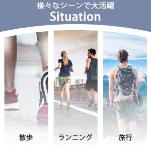 ランニングポーチ 防水 軽い 軽量 ウエストポ...の詳細画像4