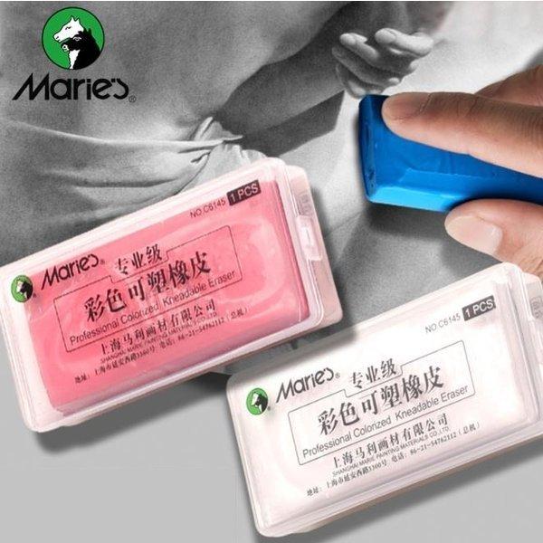 Marie&apos;s デッサン用 カラー練り消し ケース入り 素描 パステルアート イラスト 絵画 デッサ...