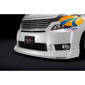 トヨタ　アルファード　ヴェルファイア　フロントリップ　塗装済070パールホワイト 20系 ヴェルファイア 後期 070 パール ホワイト 塗装済み フロント