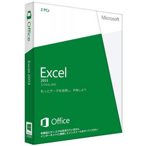 新品未開封 Microsoft Office Excel 2013 通常版 パッケージ版 日本語版 Windows版 PC2台/1ライセンス｜rakupcshop