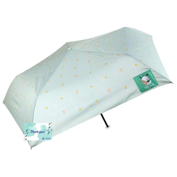 サンリオ ポチャッコ 折り畳み傘 50cm 晴雨兼用 UVカット 95% RPJセット セキザワ 折...