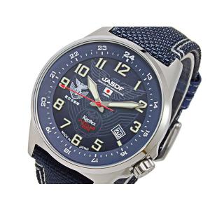 ケンテックス KENTEX JSDFソーラースタンダード メンズ 腕時計 S715M-02 ブルー｜rakuport