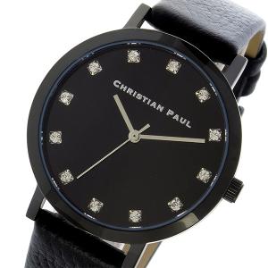 クリスチャンポール CHRISTIAN PAUL THE STRAND LUXE 35mm レディース 腕時計 SWL-01 ブラック/ブラック｜rakuport