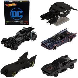 ホットウィール DCコミックス バットマン バットモービル 6点 ボックス