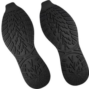 OKAWASI 靴底修理シートゴムシートソール 靴底 補修 滑り止め 靴底の保護 靴修理キット 耐摩耗性 男女兼用 1ペア(L)