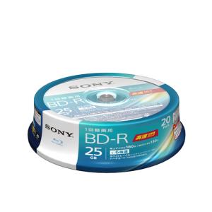 SONY 20BNR1VJPP6 録画用BD-R Blu-rayDisc スピンドルケース入20枚パ...