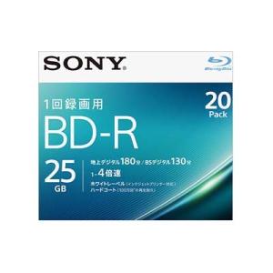 SONY 20BNR1VJPS4 録画用BD-R Blu-rayDisc 5mmスリムケース入20枚...