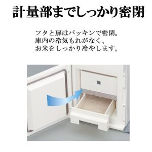 エムケー精工 HK-331W 保冷米びつ クー...の詳細画像5
