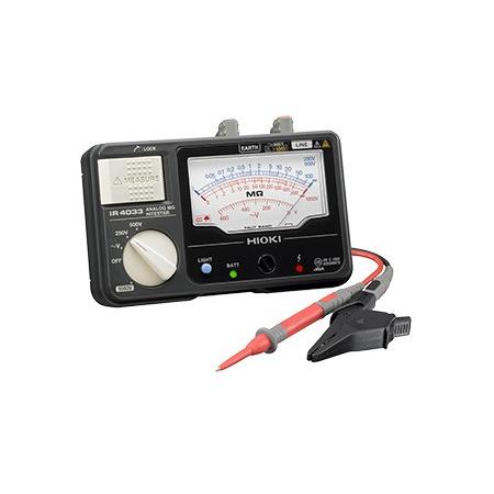 日置電機 HIOKI IR4033-10 ３レンジアナログメガー
