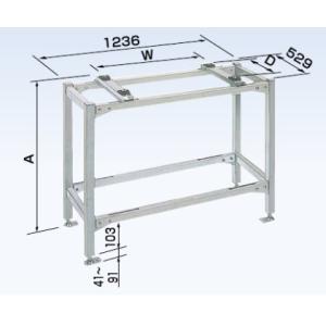 オーケー器材 PAキーパー 高置台 ステンレス K-KHS158G｜rakurakumarket