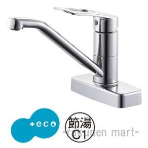 KVK 水栓金具 KVK KM6071ZEC センサー付グースネックシングルレバー式