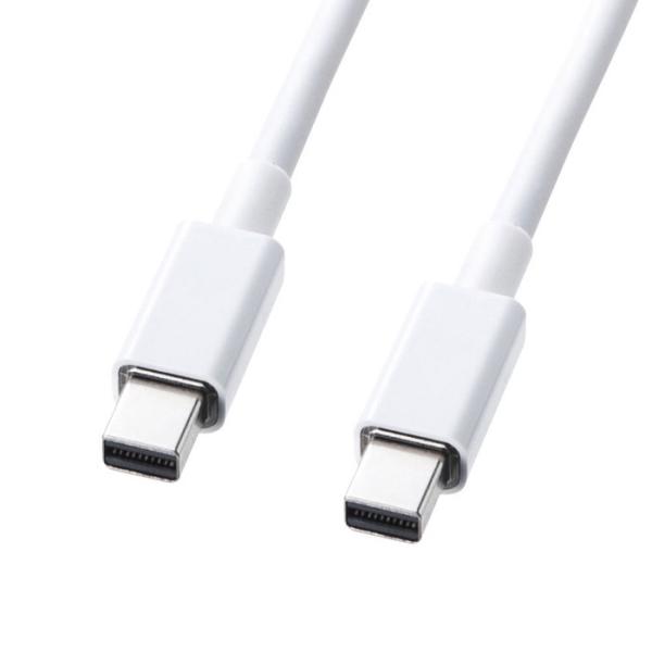 サンワサプライ KC-DPMM2W ミニDisplayPortケーブル2m