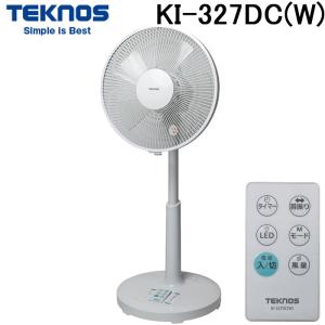 テクノス KI-327DC(W) 30cmフルリモコンDCリビング用扇風機 TEKNOS｜rakurakumarket