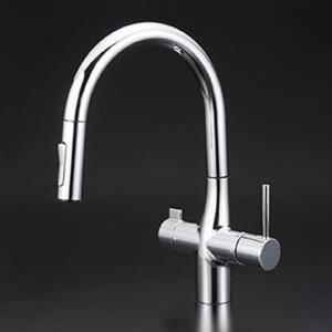 タカギ（takagi） LC122MN-3NT5 蛇口一体型浄水器 LC(メッキ)タッチ