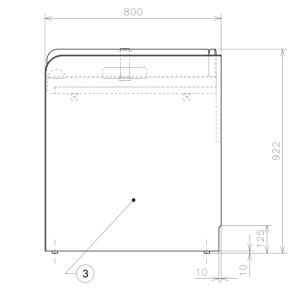 コンビウィズ KO41T おむつ交換台用側板2...の詳細画像1