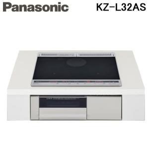 パナソニック KZ-L32AS IH調理器 IHクッキングヒーター ビルトイン 幅60cm Lシリーズ  2口IH+ラジエント 鉄・ステンレス対応 (トップブラック/本体ライトグレー)｜rakurakumarket