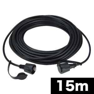 ジェフコム LCAT5E-15WP 屋外用LANコネクタ付ケーブル JEFCOM