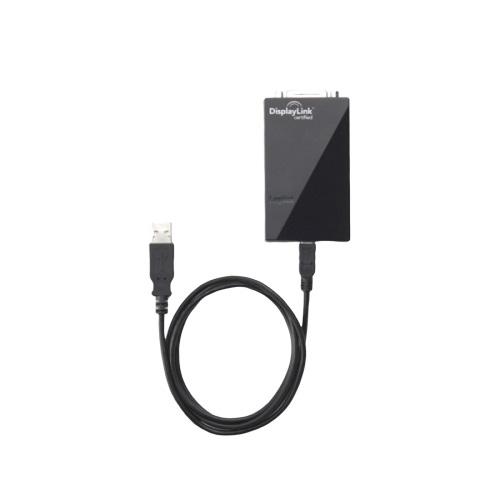 ロジテック LDE-WX015U USB対応 マルチディスプレイアダプタ/最大2045×1152ドッ...