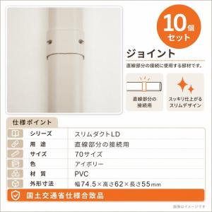 因幡電工 LDJ-70-I ジョイント 直線継...の詳細画像2