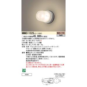 Panasonic（パナソニック） NNN51152SLE1 レンジフード用 全方向タイプ