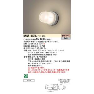 パナソニック NNN51152SLE1 レンジフード用照明器具 全方向タイプ Panasonic