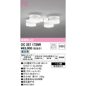 ODELIC（オーデリック） 住宅用照明 インテリア 洋 【OC 257 050LC1 