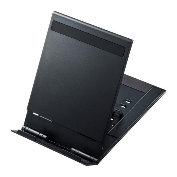 サンワサプライ PDA-STN11BK モバイルタブレットスタンド(ブラック)