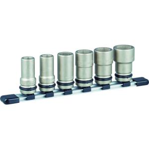 TONE HNV406L インパクト用ロングソケットセット(ホルダー付) 6pcs 差込角12.7m...