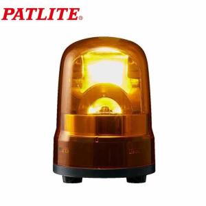 パトライト PATLITE RLR-M2-P-Y 強耐振大型パワーLED回転灯 黄 : 住