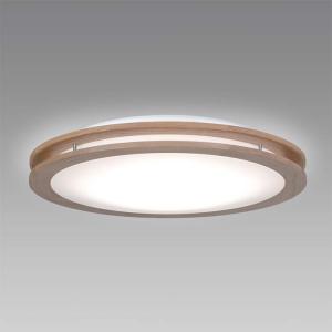 ホタルクス SLDC08727SG LEDシーリングライト(調色/調光) 〜8畳 木製幅広アーバンオーク木枠(２段)・ミルクティ―オーク色