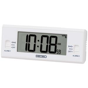 SEIKO デジタル電波置時計 温度湿度計　SQ433S SEIKO（セイコー） SEIKO CLOCK クロック 温度・湿度表示つき SQ433S