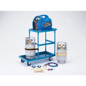 タスコ 冷媒ガス再生専用回収ボンベ 内容積24l(20kg) TA110-20SN