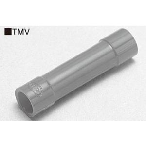 ニチフ 銅線用 絶縁被覆付圧着スリーブ B形 透明 TMVB-2-CLR (100個入)