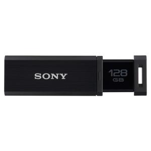 SONY USM128GQX B USB3.0対応 ノックスライド式高速(226MB/s)USBメモ...