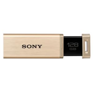 SONY USM128GQX N USB3.0対応!最大読み出し速度226MB/S ノックスライド方...